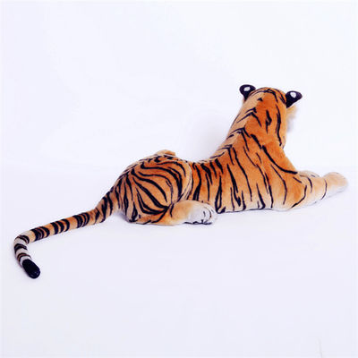 Materiale da otturazione realistico del cotone di 40cm Tiger Plush Doll With Polypropylene