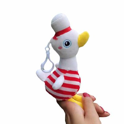 Bambino comodo Duck Charm Keychain della peluche EN71