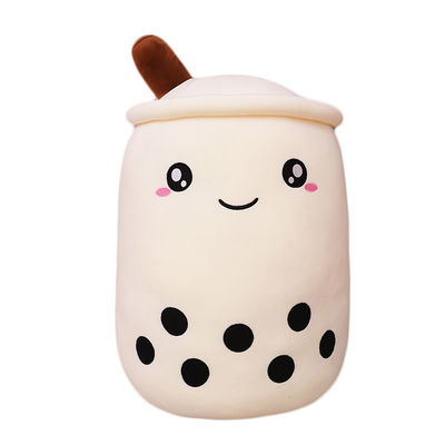 Nuvola come il cuscino lavabile della tazza di tè del latte della peluche di tocco