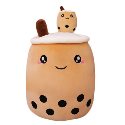 Nuvola come il cuscino lavabile della tazza di tè del latte della peluche di tocco