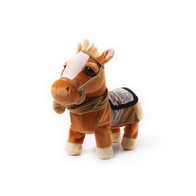 Peli la breve peluche Pony Toy del movimento elettrico amichevole