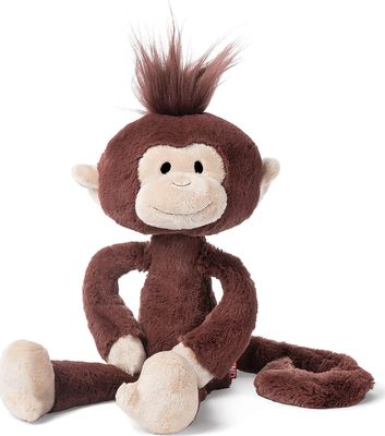 Peluche con le gambe lunghe con le mani lunghe Toy With Funny Hairstyle della scimmia