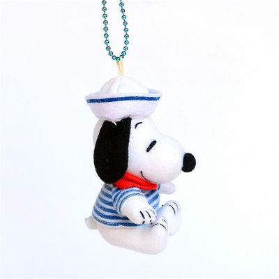 All'ingrosso il presente a catena di 15 di cm del marinaio adorabile di Suit Snoopy Plush della borsa Little Boy chiave del pendente