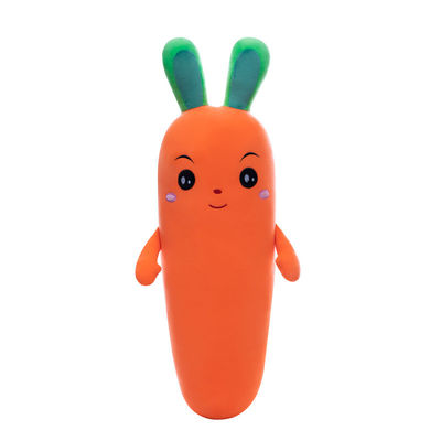 La carota molle eccellente lavabile di emulazione ha farcito il giocattolo di verdure della peluche del giocattolo OEM/oDM