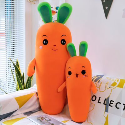 La carota molle eccellente lavabile di emulazione ha farcito il giocattolo di verdure della peluche del giocattolo OEM/oDM