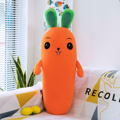 La carota molle eccellente lavabile di emulazione ha farcito il giocattolo di verdure della peluche del giocattolo OEM/oDM