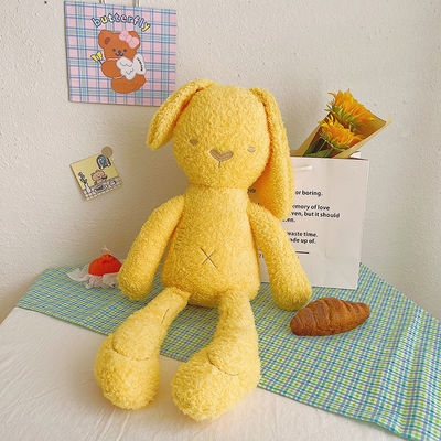 Fumetto lanuginoso Bunny Stuffed Animal 30cm con il materiale da otturazione del cotone dei pp