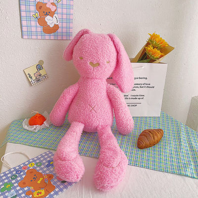 Fumetto lanuginoso Bunny Stuffed Animal 30cm con il materiale da otturazione del cotone dei pp