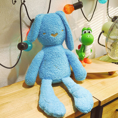 Fumetto lanuginoso Bunny Stuffed Animal 30cm con il materiale da otturazione del cotone dei pp