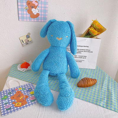 Fumetto lanuginoso Bunny Stuffed Animal 30cm con il materiale da otturazione del cotone dei pp