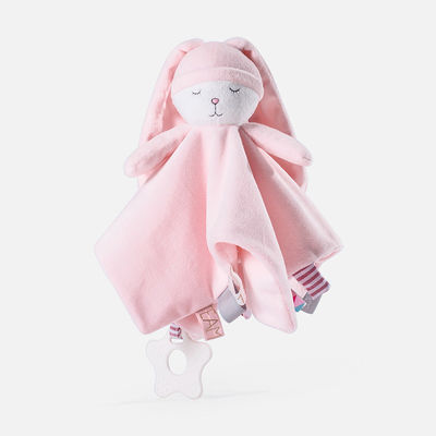 Coperta di Linus amichevole 50x70cm del bambino della pelle con il giocattolo animale della peluche