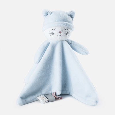 Coperta di Linus amichevole 50x70cm del bambino della pelle con il giocattolo animale della peluche