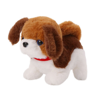 Bambola vocalizzante 20cm inodora della peluche del cane per i bambini