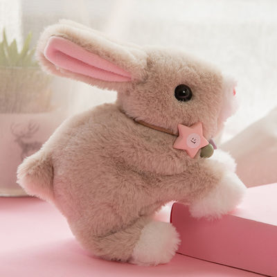 20cm Bunny Design Electronic Stuffed Animals ultra molle