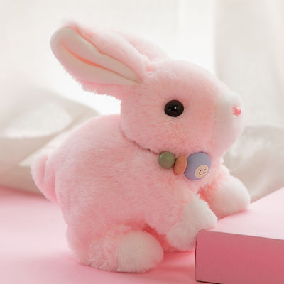 20cm Bunny Design Electronic Stuffed Animals ultra molle