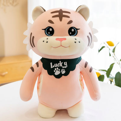 Il tessuto di cucito della peluche del compatto dell'OEM ha farcito Tiger Toy