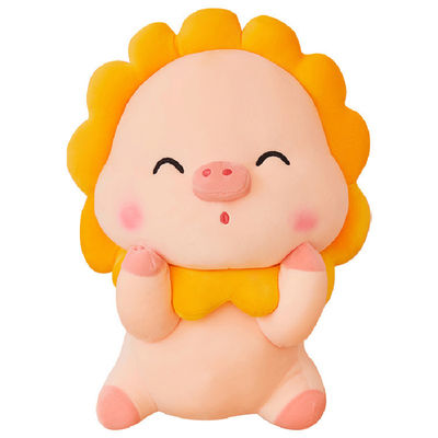 Giocattolo di seduta della peluche farcito maiale alto di Sun di ASTM 30cm