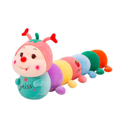 il cotone variopinto di Toy With pp della peluche di 35cm Caterpillar ha riempito