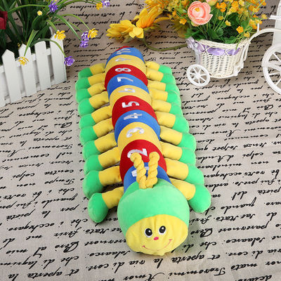 il cotone variopinto di Toy With pp della peluche di 35cm Caterpillar ha riempito