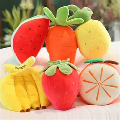 Giocattoli della peluche della frutta di simulazione ISO9001 per la decorazione domestica