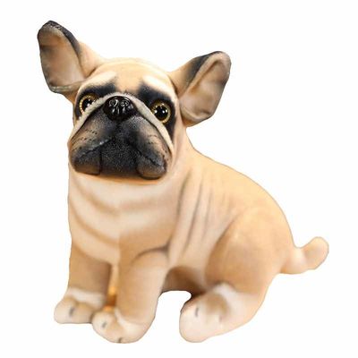Il cotone dei pp ha riempito il breve giocattolo 20cm del cane di simulazione della peluche