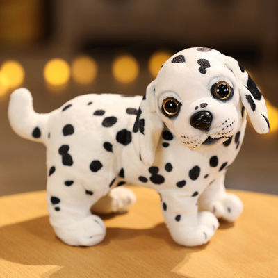 Il cotone dei pp ha riempito il breve giocattolo 20cm del cane di simulazione della peluche