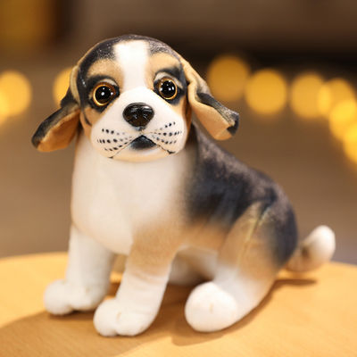 Il cotone dei pp ha riempito il breve giocattolo 20cm del cane di simulazione della peluche