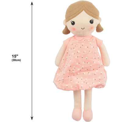 Bambola d'uso 38cm della peluche delle ragazze del fumetto della gonna di ASTM