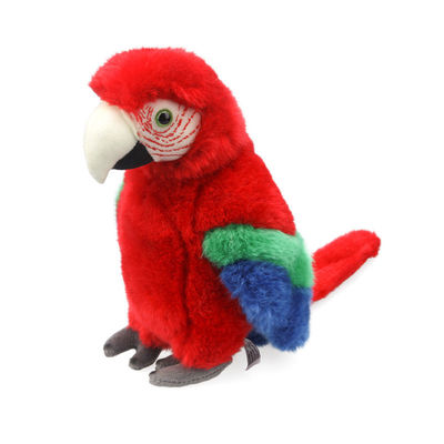 Fibra di poliestere che farcisce il regalo animale farcito dell'ara rossa luminosa per i giocattoli della peluche dei bambini