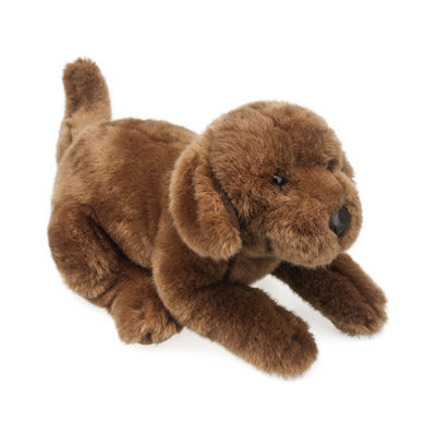 Il cotone dei pp ha riempito il breve giocattolo del cane di simulazione della peluche