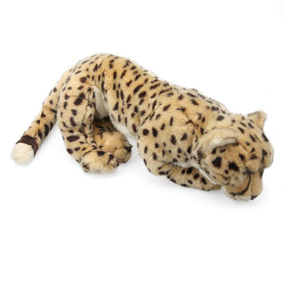 Giocattoli amichevoli della peluche di Jaguar di simulazione della pelle 50cm