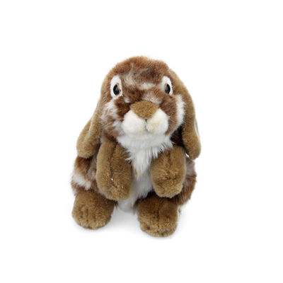 Regalo molle di Toy Stuffed Grey Khaki Plush Pasqua del coniglio di simulazione a 8 pollici