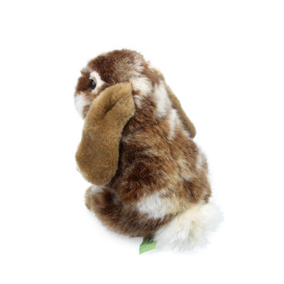 Regalo molle di Toy Stuffed Grey Khaki Plush Pasqua del coniglio di simulazione a 8 pollici