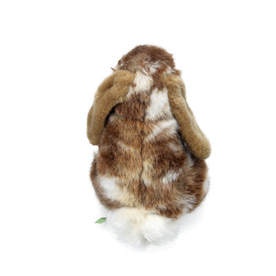 Regalo molle di Toy Stuffed Grey Khaki Plush Pasqua del coniglio di simulazione a 8 pollici