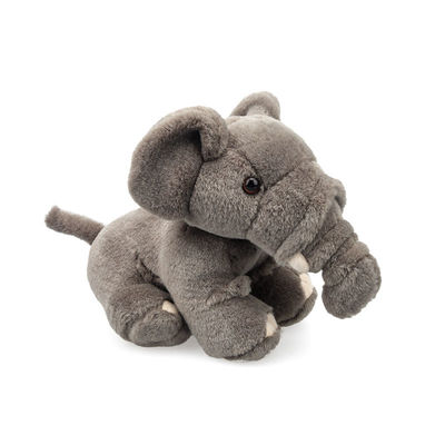 Giocattolo farcito breve elefante del bambino del naso della peluche dell'OEM lungo