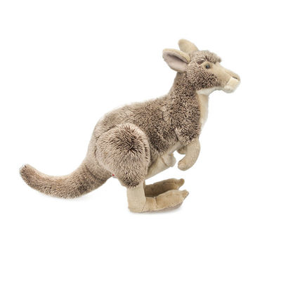 Giocattolo 40cm della peluche del canguro della simulazione di nessun bambini sbiadentesi