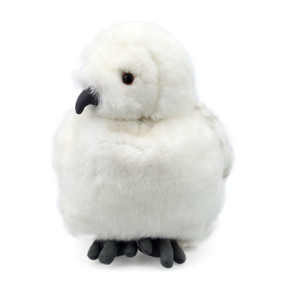 Piuma bianca rotabile capa Eagle Plush Toy 25cm