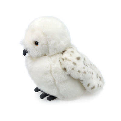Piuma bianca rotabile capa Eagle Plush Toy 25cm