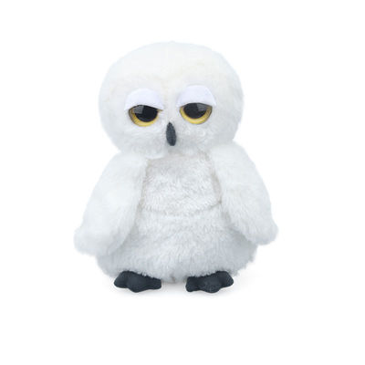 Il cotone dell'OEM pp ha riempito la simulazione Snowy Owl Plush Toy di 20cm