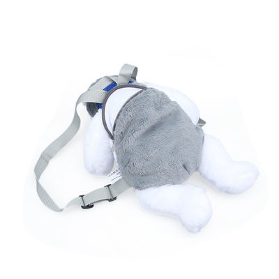fumetto sicuro Husky Plush Backpack di colore lavabile di 35cm