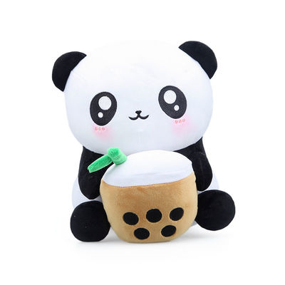 Il cotone dei pp farcito munge la tazza di tè Panda Plush Toy