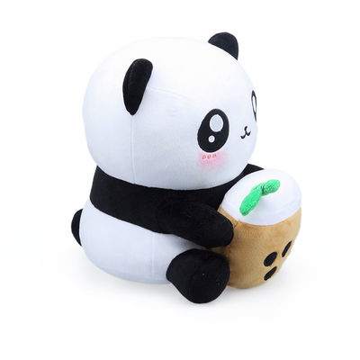 Il cotone dei pp farcito munge la tazza di tè Panda Plush Toy