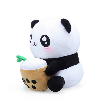 Il cotone dei pp farcito munge la tazza di tè Panda Plush Toy
