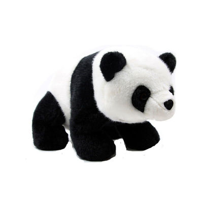 Pelle su ordinazione Panda Plush Toy No Fading amichevole che si siede il cotone di 100% pp