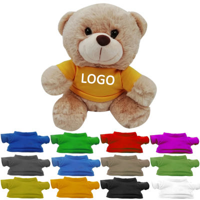 Peluche di riempimento Teddy Bear For Promotion del cotone dell'OEM pp
