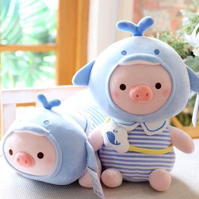 Giocattoli della peluche del maiale del fumetto di Kawaii con il materiale da otturazione del cotone dei pp