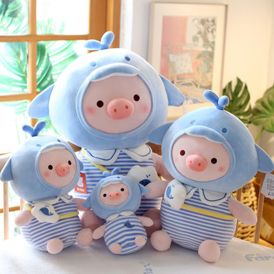 Giocattoli della peluche del maiale del fumetto di Kawaii con il materiale da otturazione del cotone dei pp
