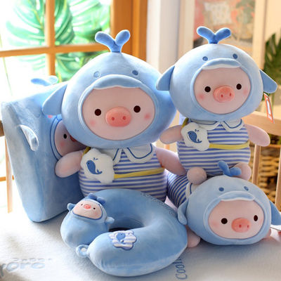 Giocattoli della peluche del maiale del fumetto di Kawaii con il materiale da otturazione del cotone dei pp