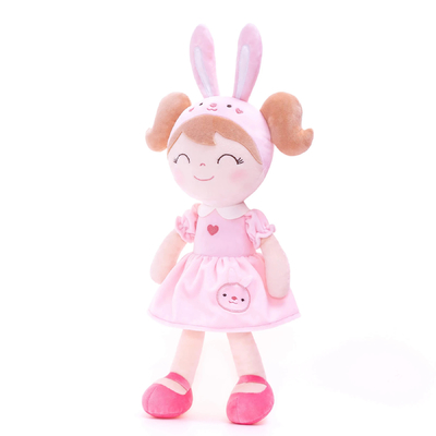 Ragazza adorabile che veste il riempitore 25cm del cotone dei giocattoli pp della peluche di anime per i regali