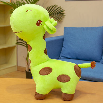 I produttori di Dongguan progettano Toy Giraffe Animal Soft Toy per il cliente farcito peluche